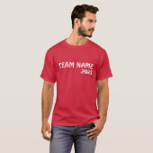 Schultag Rotes Team Chefstand Squad T-Shirt (Vorne ganz)