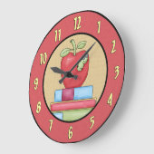 Schultag-Wanduhr Große Wanduhr (Winkel)