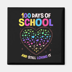 Schultage 100. Schullehrertag Magnet