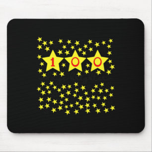 Schultage 100. Schultag 100 Tage hell Mousepad