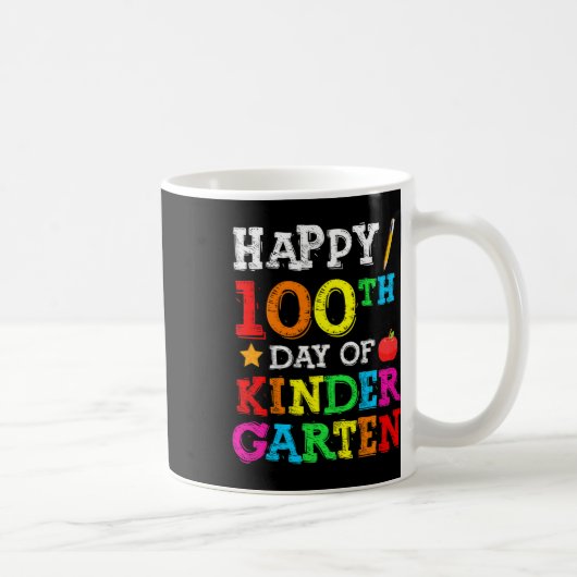 Schultage 100. Schultag Kaffeetasse (Rechts)