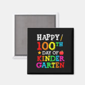 Schultage 100. Schultag Magnet (Vorderseite/Rückseite)