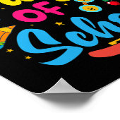 Schultage 100. Schultag Poster (Ecke)