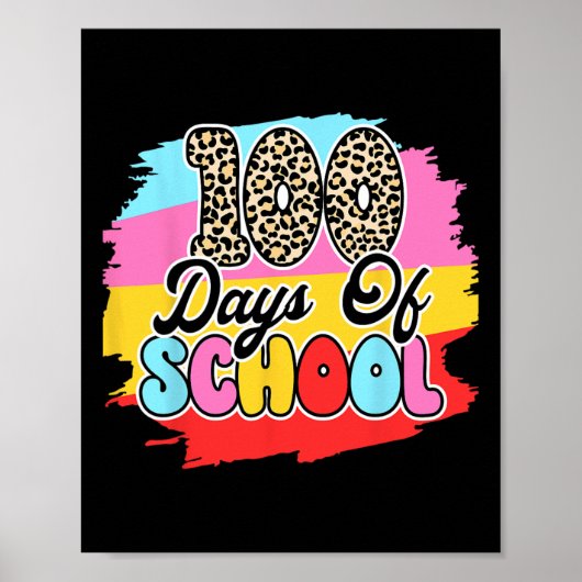 Schultage 100 Tage klüger 100 Tage Poster (Vorne)