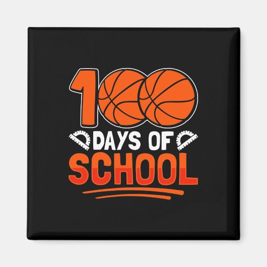 Schultage Basketball für Schüler Trainer Pe Te Magnet (Vorne)