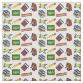 Schultage Crayon Calculator Ruler Pencil Lehrer Stoff (Muster)