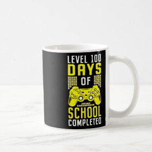 Schultage für Jungen Level abgeschlossen Gamer Kaffeetasse