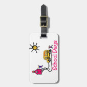 Schultage Gepäckanhänger (Vorderseite vertikal)