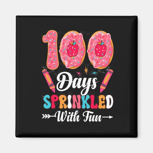 Schultage mit Spaß Niedlicher Cupcake Stu Magnet (Vorne)