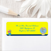 Schultage Personalisiert Name Street Adresse (Insitu)