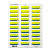 Schultage Personalisiert Name Street Adresse (Vorne)