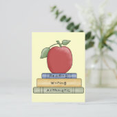 Schultage Postkarte (Stehend Vorderseite)