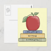 Schultage Postkarte (Vorne/Hinten)