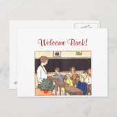 Schultage Postkarte (Vorne/Hinten)