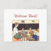 Schultage Postkarte (Vorderseite)