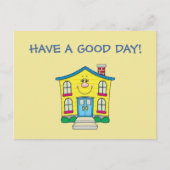 Schultage Postkarte (Vorderseite)