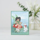 Schultage Postkarte (Stehend Vorderseite)