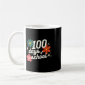 Schultage Retro Lehrer Kindergarten Kaffeetasse (Links)