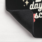 Schultage Retro Lehrer Kindergarten Mousepad (Ecke)