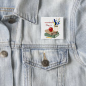 Schultage Stillleben Button (Beispiel)