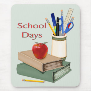 Schultage Stillleben Mousepad