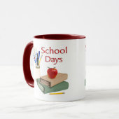Schultage Tasse (Vorderseite Links)