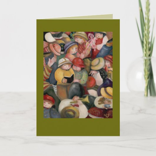 Schultagkarte Karte (Vorderseite)