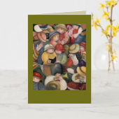 Schultagkarte Karte (Gelbe Blume)