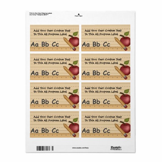 Schultagsmarke (Vorne)