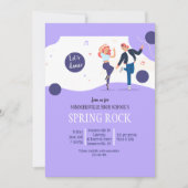 Schultanz Einladung (Vorderseite)