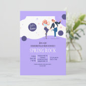 Schultanz Einladung (Stehend Vorderseite)