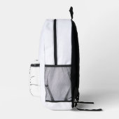 Schultasche Bedruckter Rucksack (Rechts)