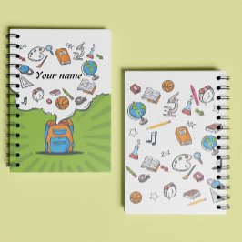 Schultasche | Class Stationary | Personalisierter  Notizblock