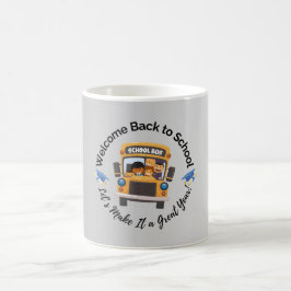 Schultasse-Mug im Kreidetafel-Stil Kaffeetasse