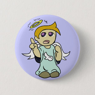 Schulter-Engels-Knopf Button