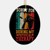 Schulter Operation Sorry, was ich sagte während de Keramik Ornament (Rechts)