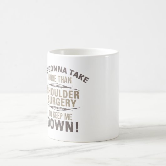 Schulter-Operation-Spaß Kaffeetasse (Mittel)