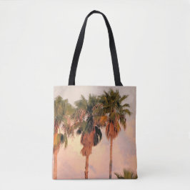 Schulter Tasche Drei Palmen Sonnenuntergang