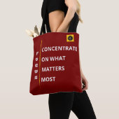 Schulter-Tote-Bag - Focus Vibe Tasche (Von Nahem)