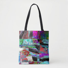 Schulter-Tote – Neon Pulse Tasche