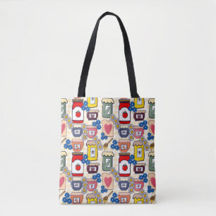 Schulter-Tote-Tasche auf Bauernmarkt-Marmeladenses Tasche