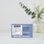 Schultermine Visitenkarte (Stehend Vorderseite)