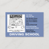 Schultermine Visitenkarte (Vorderseite)