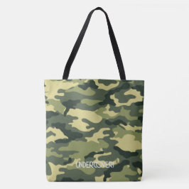 Schultertasche - Grüne Camouflage Tasche