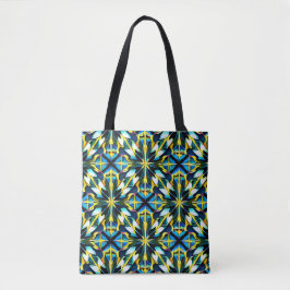 Schultertasche mit geometrischem Muster Tasche