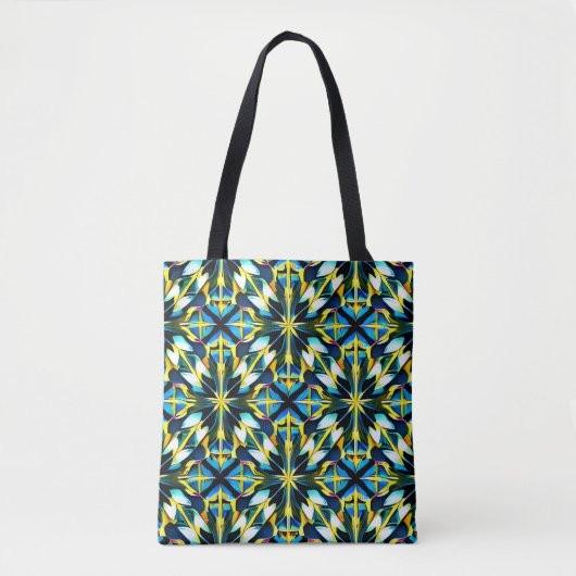 Schultertasche mit geometrischem Muster Tasche (Vorderseite)