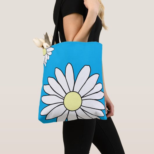Schultertasche - Summer Daisy Blue Tasche (Von Nahem)