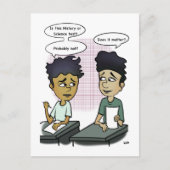 Schultest Funny Postcard Postkarte (Vorderseite)