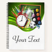 Schulthema Notizblock (Vorderseite)