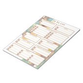 Schultherapeut für Notepad - Aquarellfarben Notizblock (angewinkelt)